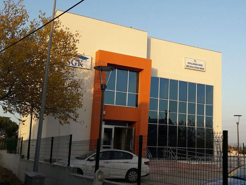 Çanakkale Ezine Sosyal Güvenlik Merkezi İnşaatı