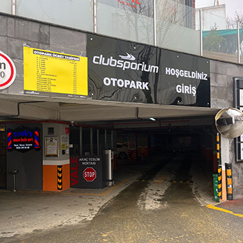Clubsporium Otoparkı Yol ve Duvar Çizgileri, Duvar Boyası, Yangın ve Havalandırma Yapım İşi