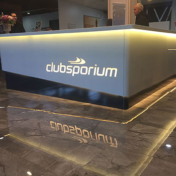 Clubsporium Bostancı Giriş Lobby Karşılama Soyunma Odaları ve Kapalı Havuz Yapım İşi